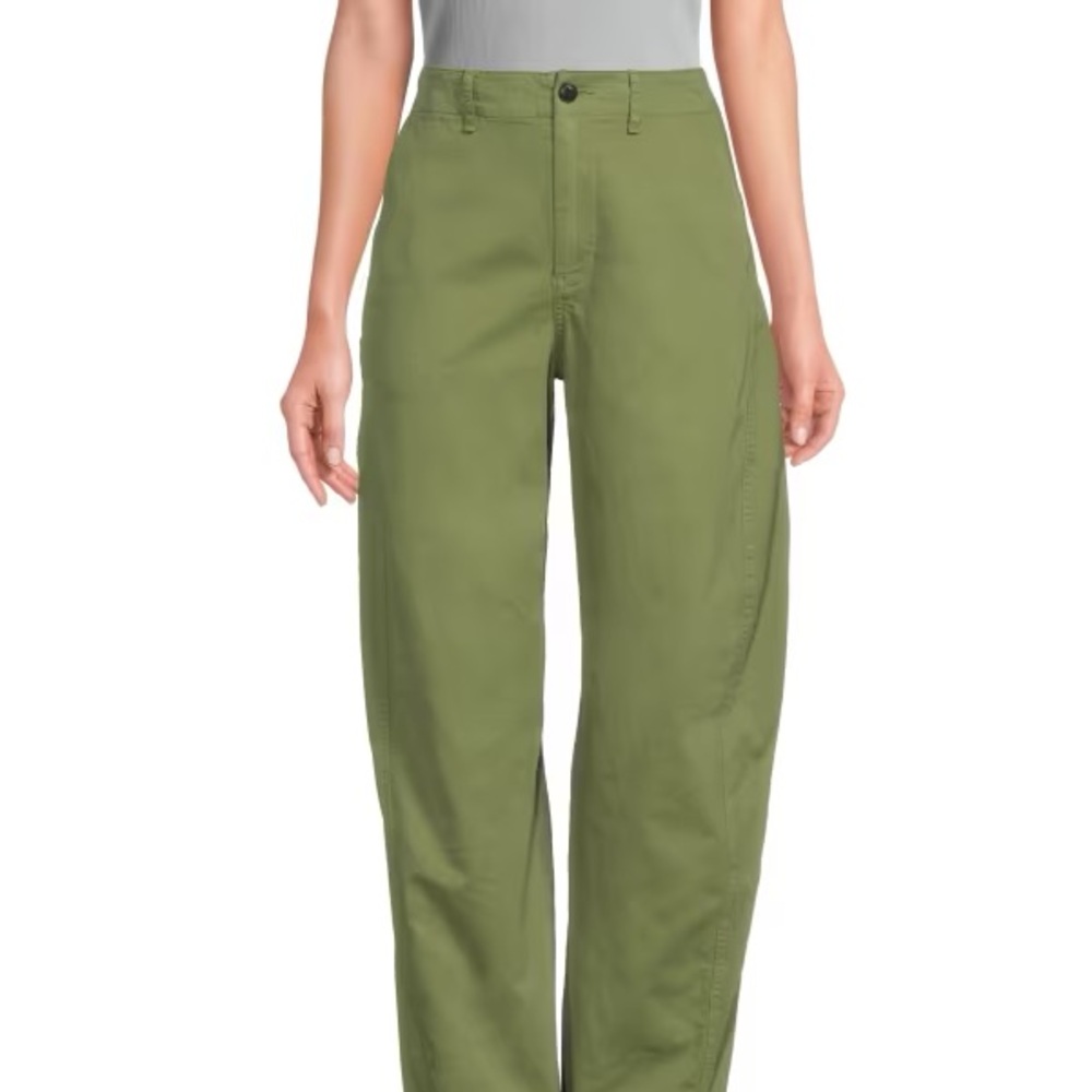 Rag & Bone Green Relaxed Barrel Chinos - NEW w/o tag
